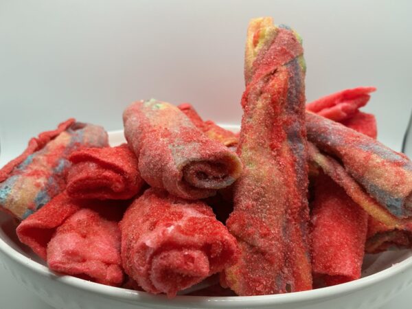 Cotton Candy Fruit Logs